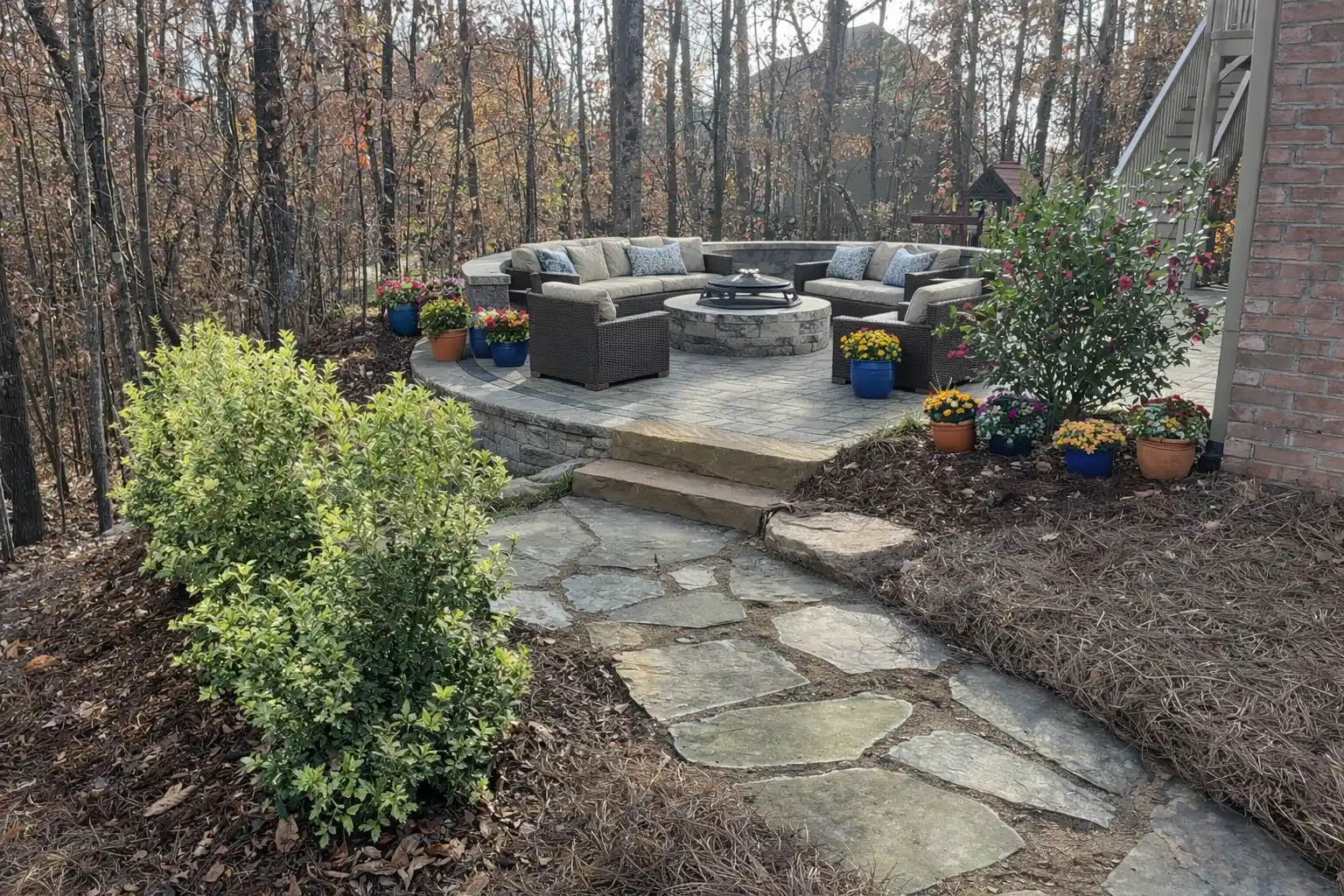 luxury patio construction