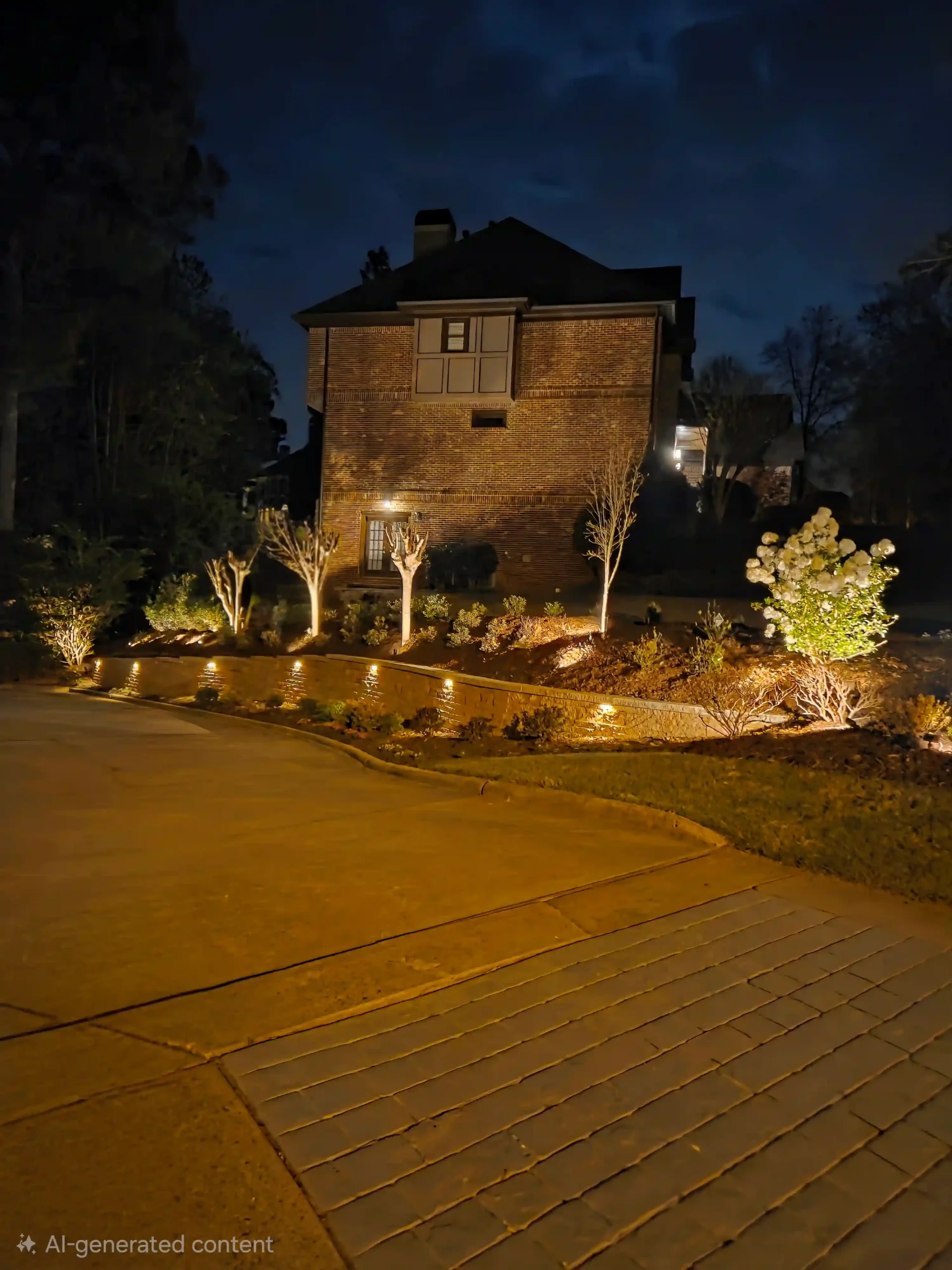 Landscape Accent Lighting Project
