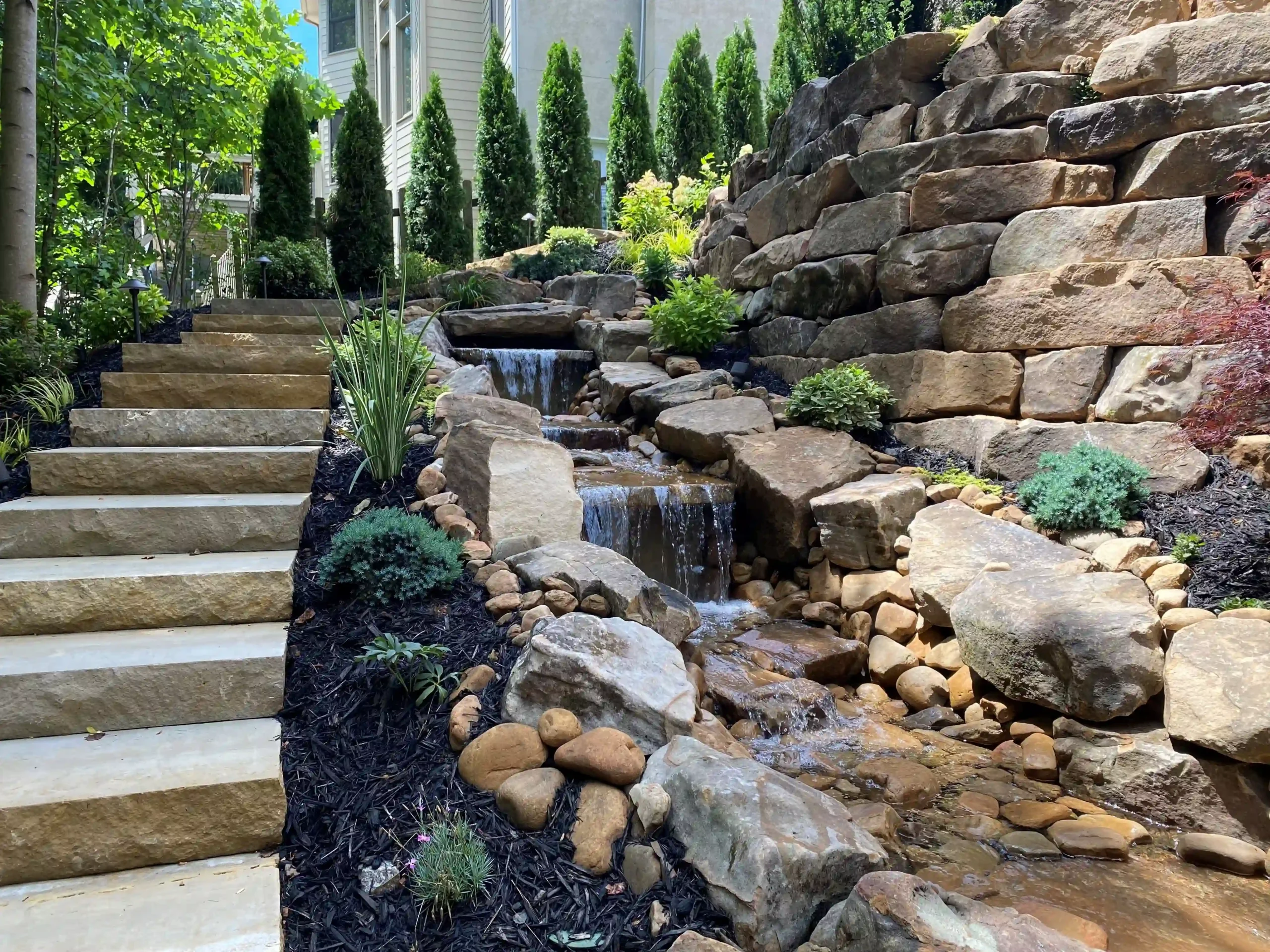 Backyard Pond Project Georgia