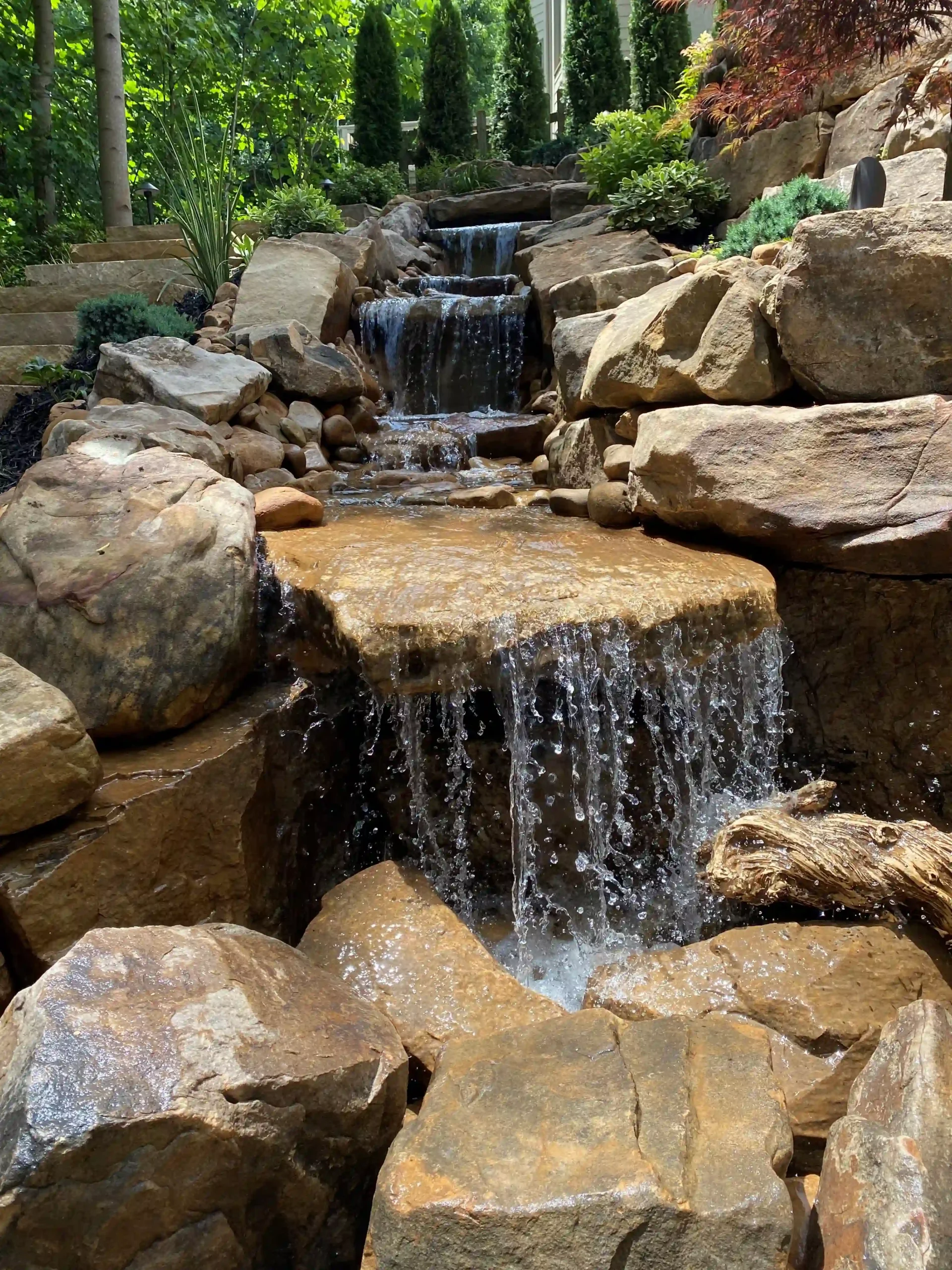 Pondless Waterfall Design North Georgia
