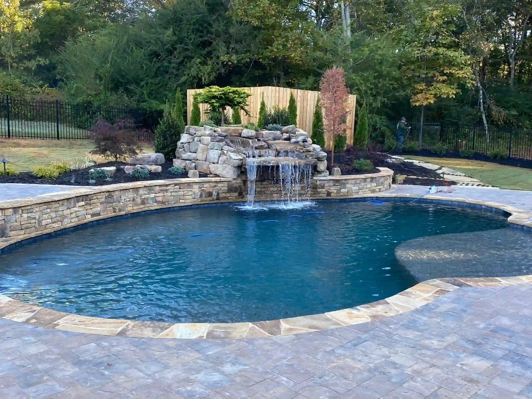 Decorative Water Feature Installation
